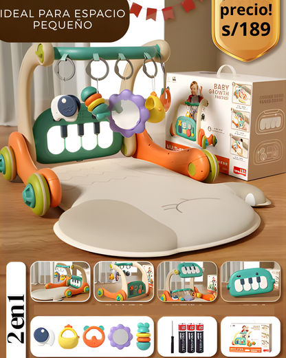 GIMNASIO CAMINADOR PARA BEBE 2 NE 1