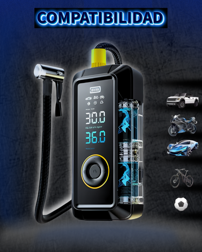 COMPRESSOR DE AIRE DIGITAL PORTATIL