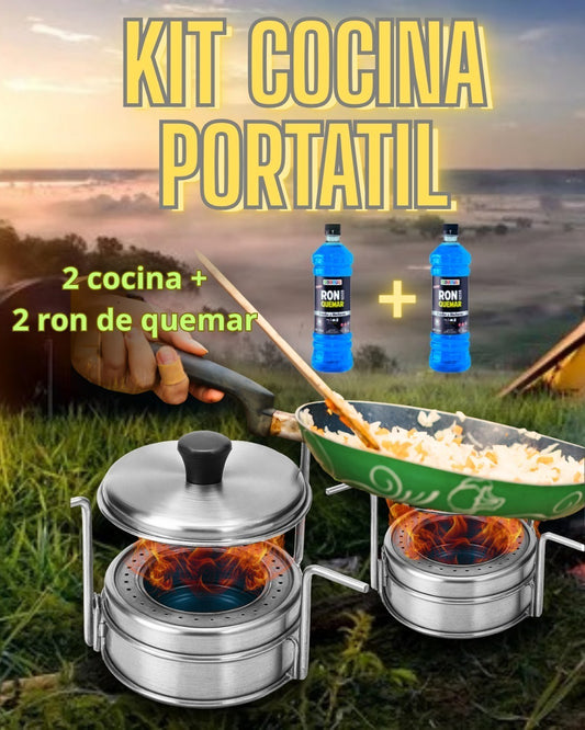 KIT COCINA PORTATIL 🔥