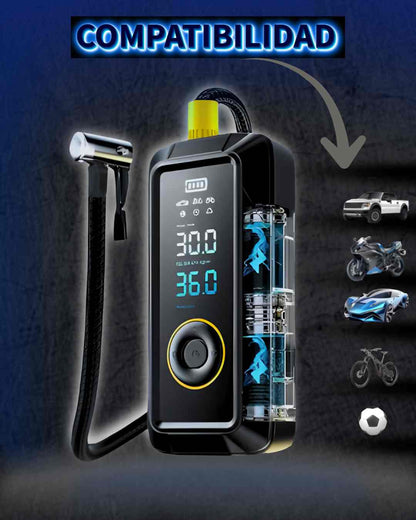 Comprensor De Aire Digital Portátil