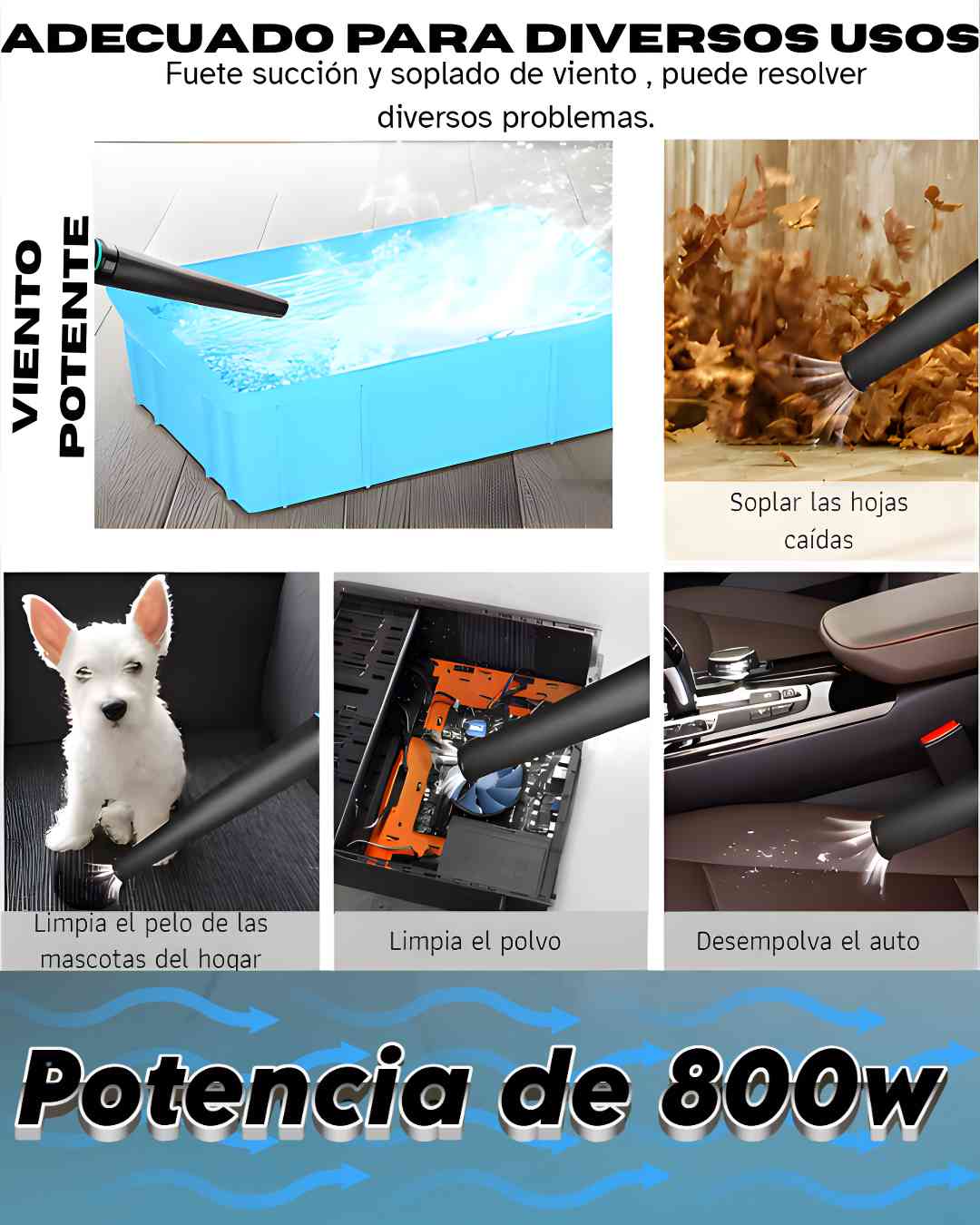 Soplada y Aspiradora 48v