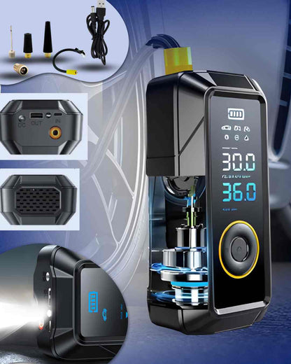 Comprensor De Aire Digital Portátil