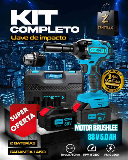 Llave de impacto Bomder 88v